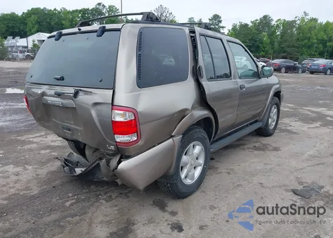 2001 Nissan Pathfinder Le/Se/Xe z USA, uszkodzony, nr VIN JN8DR07Y91W526505